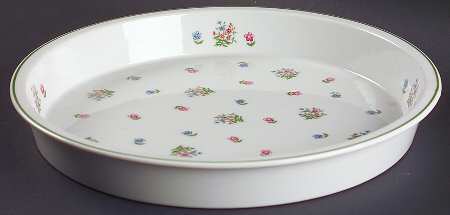 Petite Fleur 10" Pie Baking Plate