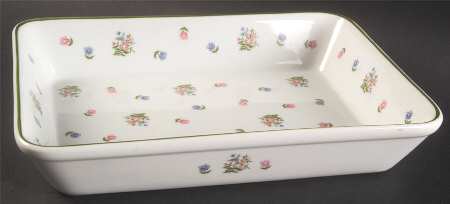 Petite Fleur 10" Rectangular Baker