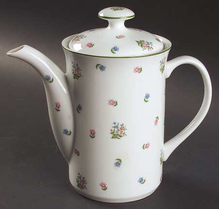 Petite Fleur Coffee Pot & Lid