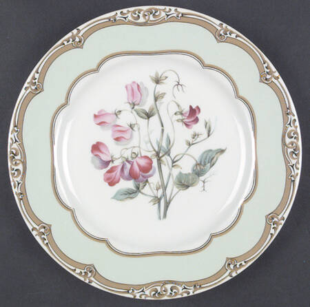 President Polk Florals Salad/Dessert Plate