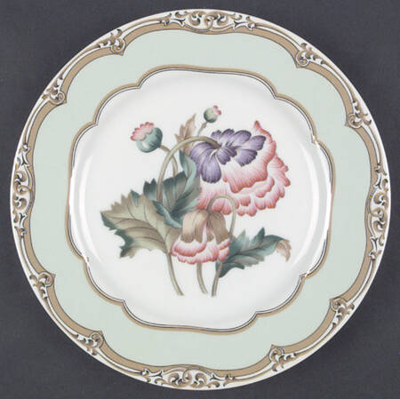 President Polk Florals Salad/Dessert Plate