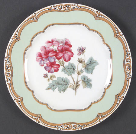 President Polk Florals Dinner Plate