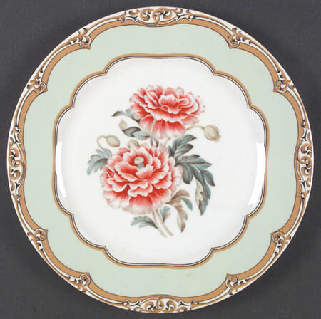 President Polk Florals Dinner Plate