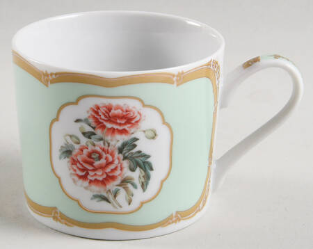 President Polk Florals Flat Cup