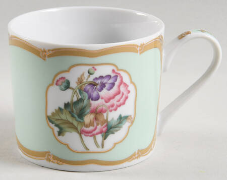 President Polk Florals Flat Cup