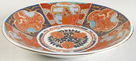 SAD12 10" Round Shallow Vegetable Bowl