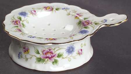Spring Night Tea Strainer & Bowl