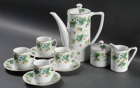 Vineyard 13 Pc After Dinner Coffee Set