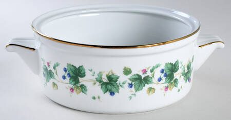 Vineyard 2 Qt Round Covered Casserole No Lid