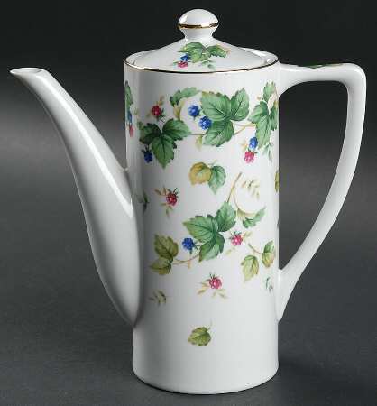 Vineyard Small Coffee Pot & Lid