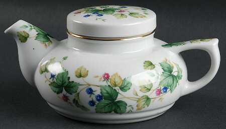 Vineyard Individual Teapot & Lid