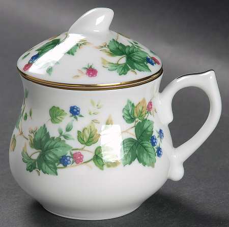 Vineyard 2 Pc Pot de Creme w/Lid & Base