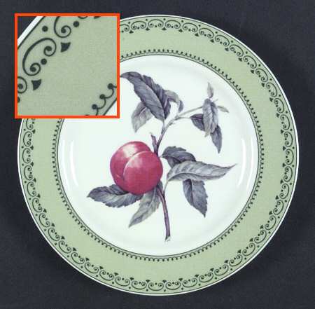 Winterthur Fruit Salad/Dessert Plate