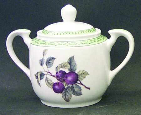Winterthur Fruit Sugar Bowl & Lid