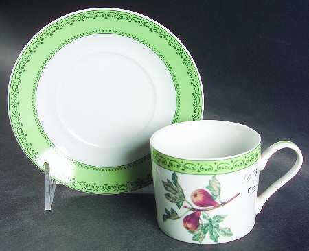 Winterthur Fruit Flat Cup & Saucer Set