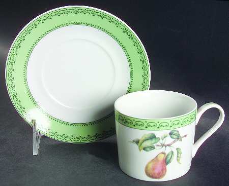 Winterthur Fruit Flat Cup & Saucer Set