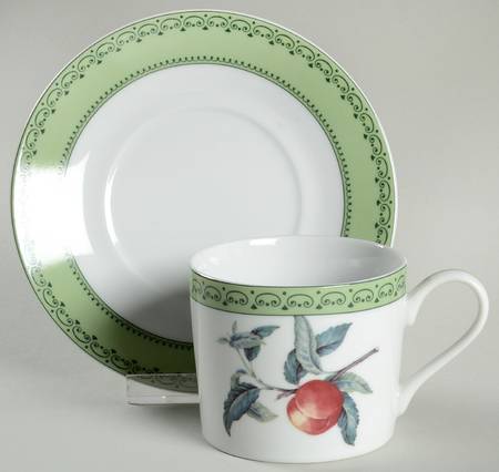 Winterthur Fruit Flat Cup & Saucer Set