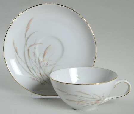 SAJ2 Flat Cup & Saucer Set by Saji