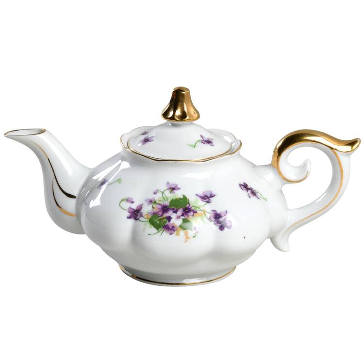 Sweet Violet Teapot & Lid