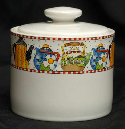 Afternoon Tea Sugar Bowl & Lid