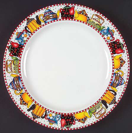 Afternoon Tea 12" Chop Plate (Round Platter)
