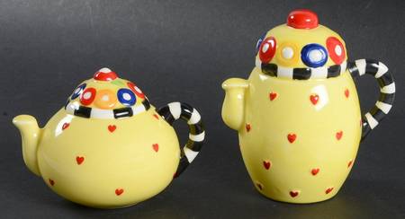 Afternoon Tea Figural Salt & Pepper Set