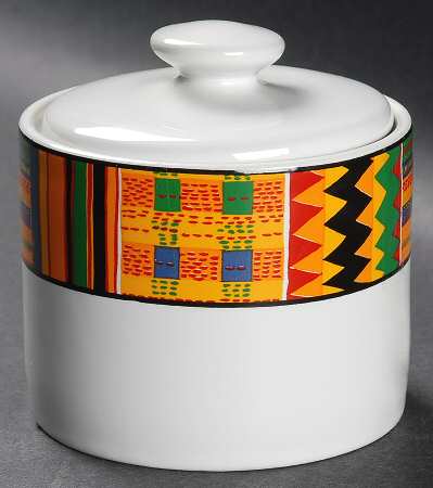 Ashanti Sugar Bowl & Lid