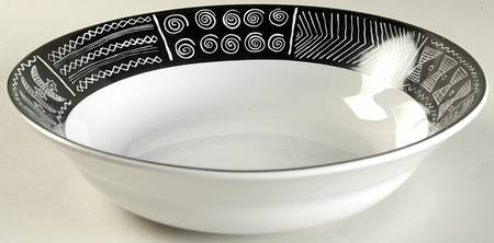 Batik 9" Round Vegetable Bowl
