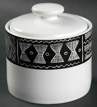 Batik Sugar Bowl & Lid
