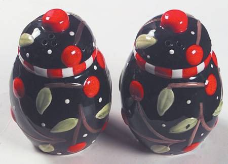 Cherries (No Verge) Salt & Pepper Set