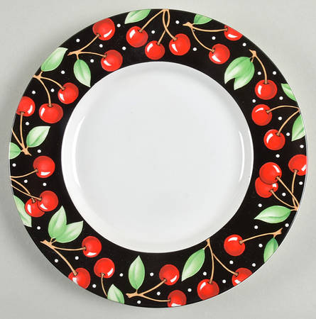 Cherries (No Verge) Saucer