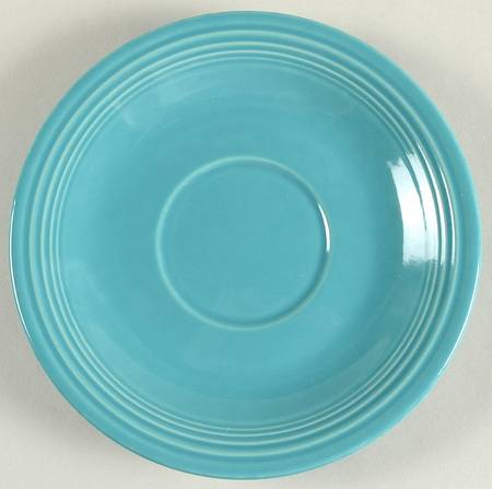 Concentrics Turquoise Saucer