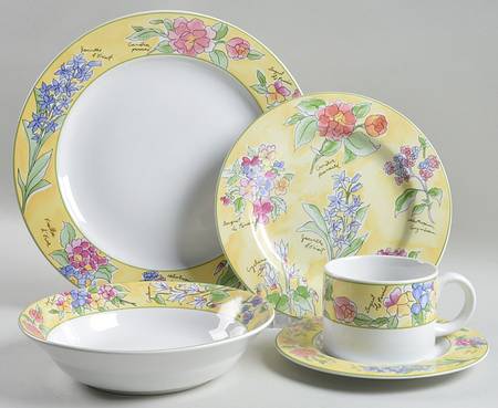 Creme Brulee 5 Piece Place Setting