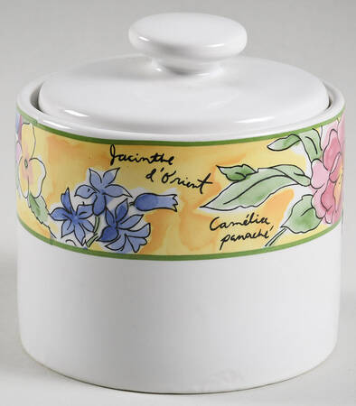 Creme Brulee Sugar Bowl & Lid
