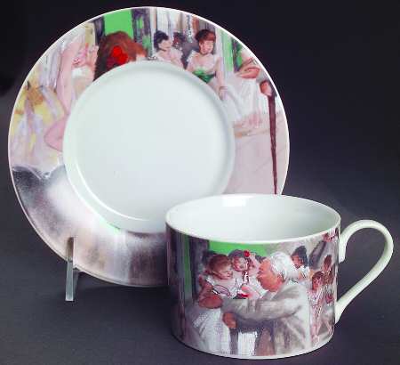 Degas Flat Cup & Saucer Set