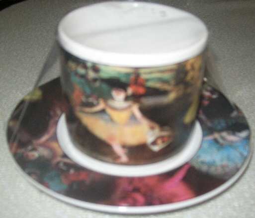 Degas Flat Cup & Saucer Set