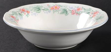 Filgree Rim Cereal Bowl