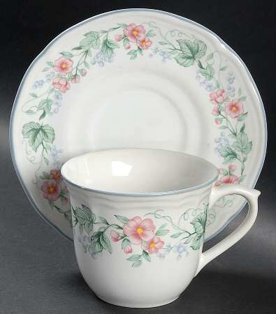 Filgree Flat Cup & Saucer Set