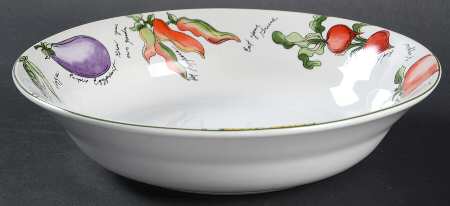 Garden Delight Coupe Soup Bowl