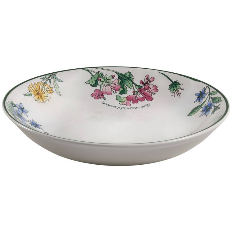 Geranium Coupe Soup Bowl