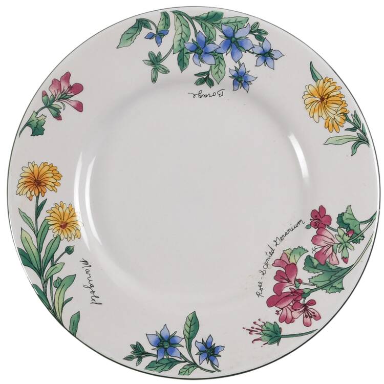 Geranium Saucer