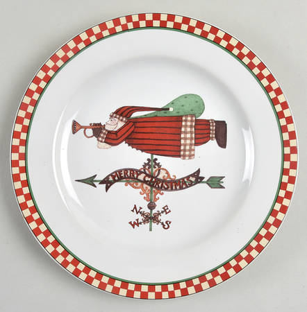 Magic of Santa Salad Plate