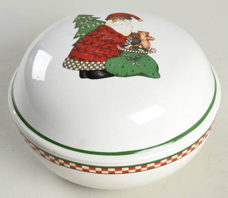 Magic of Santa Round Box & Lid