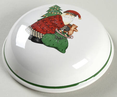 Magic of Santa Lid for Round Box