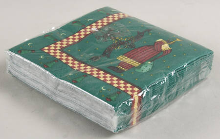 Magic of Santa Package of Paper Beverage Napkins