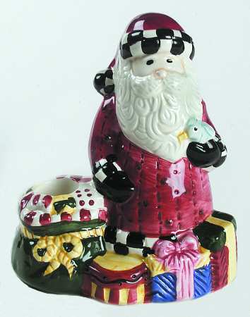 Magic of Santa Figural Candlestick