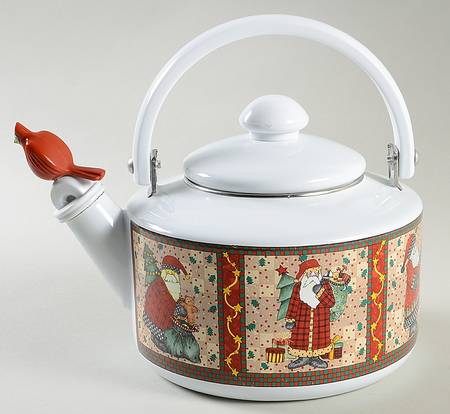 Magic of Santa Metal Kettle & Lid