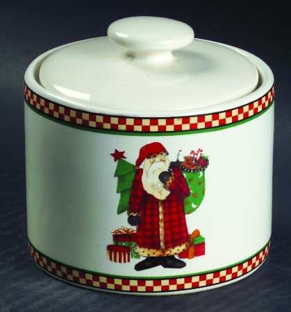 Magic of Santa Sugar Bowl & Lid