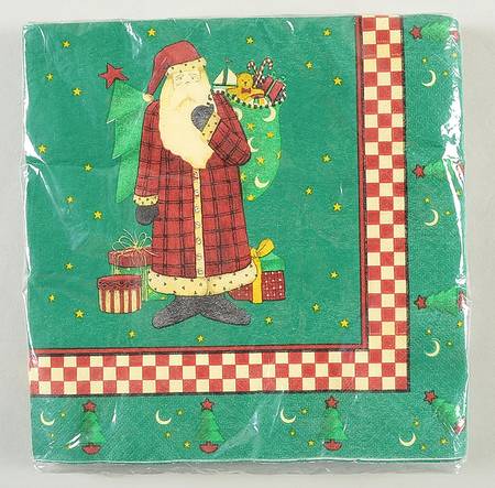 Magic of Santa Package of Paper Dinner Napkins