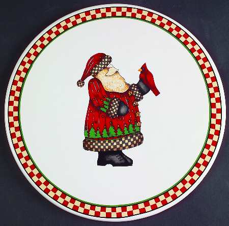 Magic of Santa Cheese and Cracker Board
